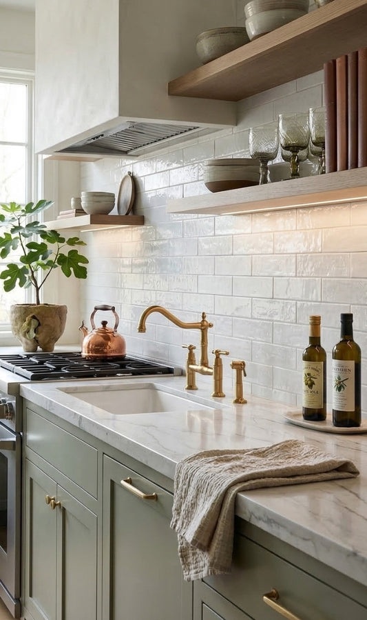 Glazed Thin Brick Perla Gloss 2.5x8