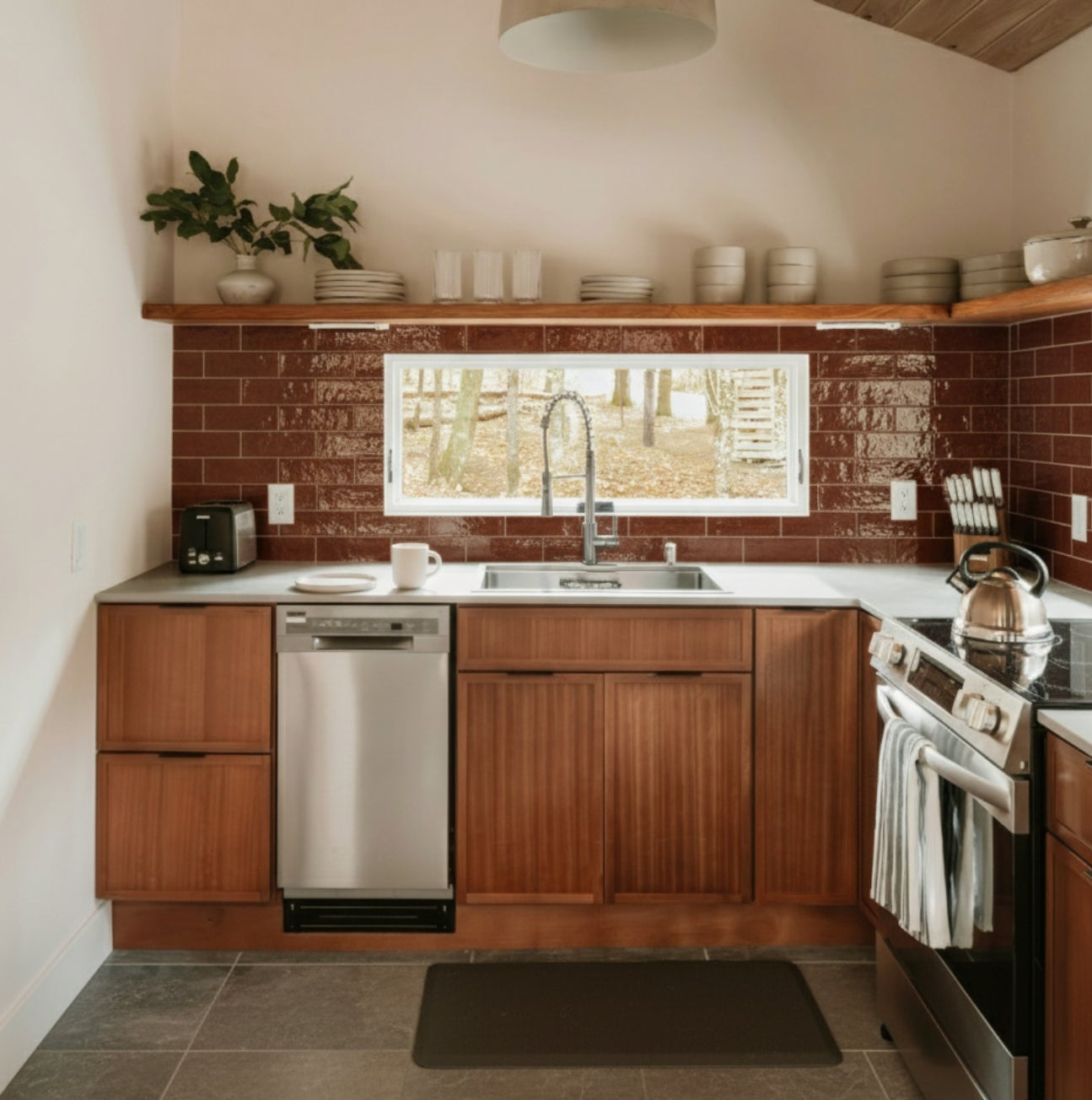 Glazed Thin Brick Root Beer 2.5x8