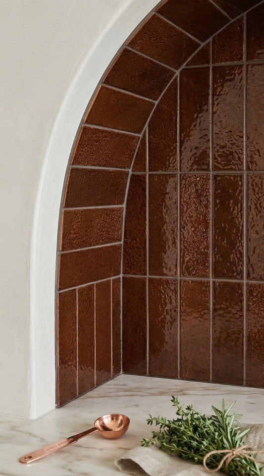 Glazed Thin Brick Root Beer 2.5x8