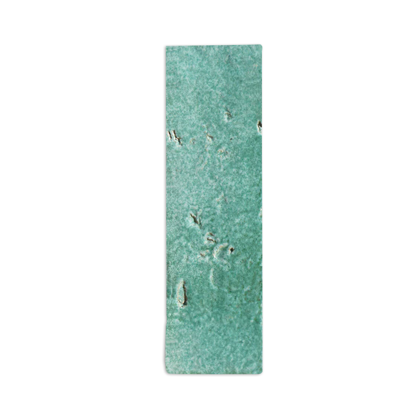 [Sample] Glazed Thin Brick Light Green 2.5"x8"