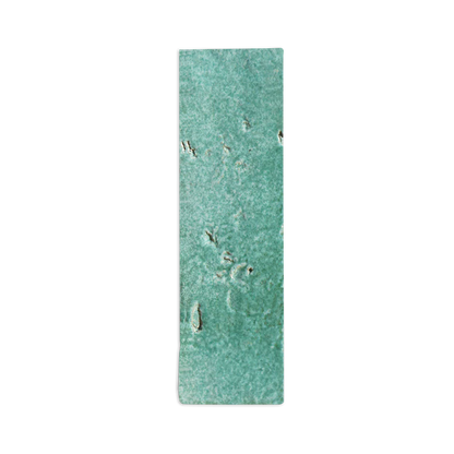 [Sample] Glazed Thin Brick Light Green 2.5"x8"