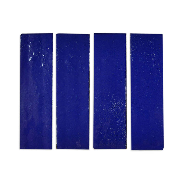 [Bundle] Glazed Thin Dark Blue 2.5"x8"  | 11.5 SF
