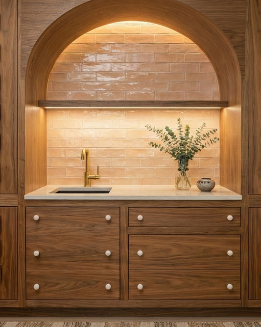 Glazed Thin Brick Apricot 2.5x8