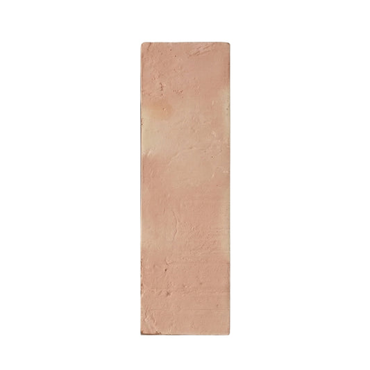 Antique matte terracotta thin brick sample by Clay Imports, featuring a subtly textured surface.