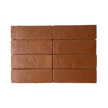 Glazed Thin Brick Mamey 2.5x8