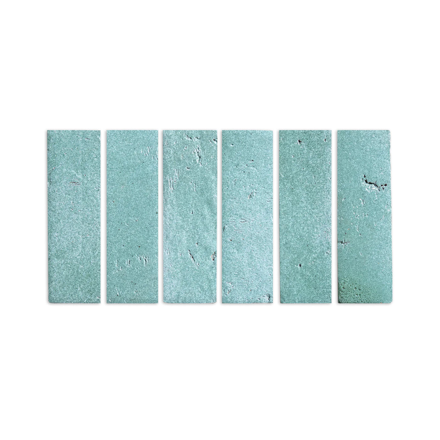 Glazed Thin Brick Light Green 2.5"x8"