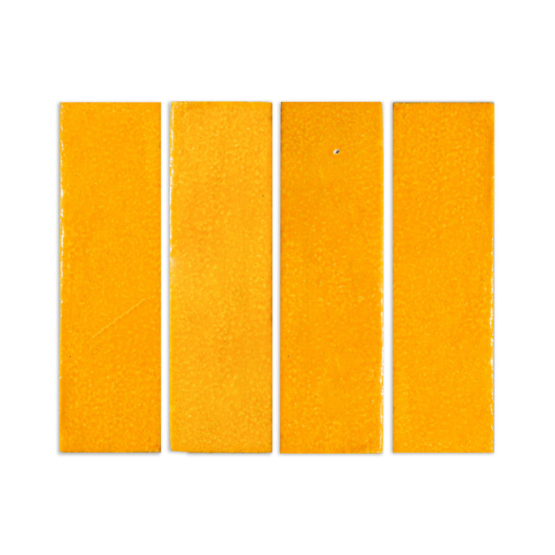 [Bundle] Glazed Thin Brick Mango Gloss 2.5"x8" | 5.4 SF