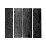 Glazed Thin Brick Noir Black 2.5"x8"