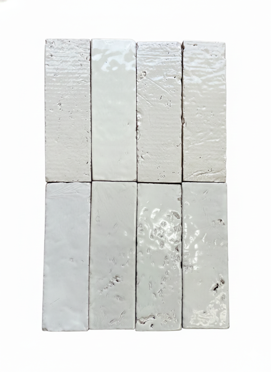 [Bundle] Glazed Thin Brick Tupelo Blanco 2.5x8 | 53 SF