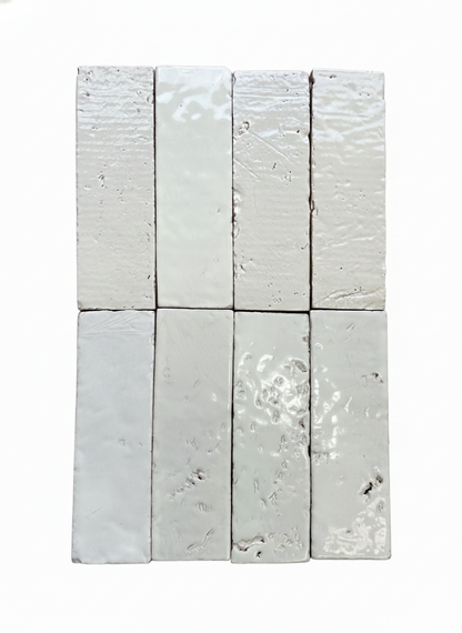 [Bundle] Glazed Thin Brick Tupelo Blanco 2.5x8 | 53 SF