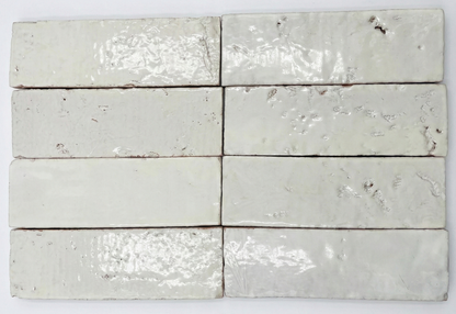[Bundle] Glazed Thin Brick Tupelo Blanco 2.5x8 | 53 SF