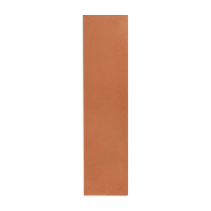 [Sample] Pressed Terracotta Red 3"x 11"