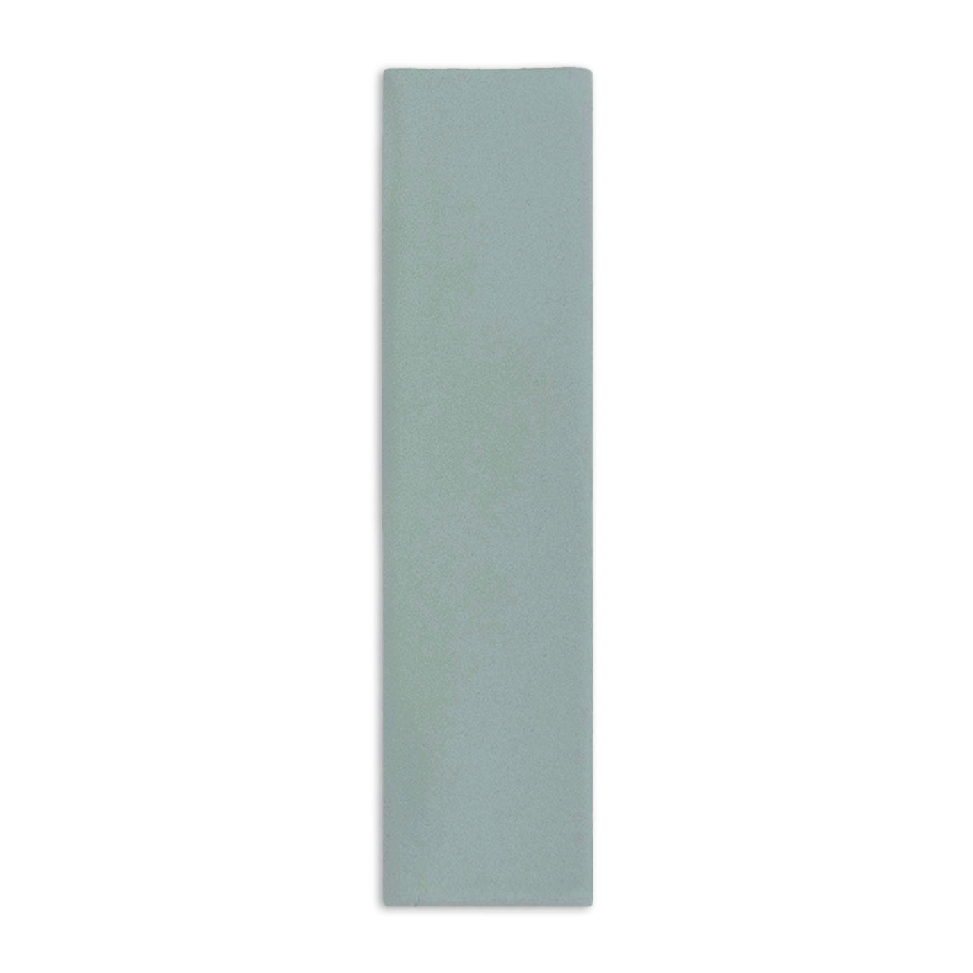 Hot Spring rectangular clay tile by Clay Imports, a single pale green-blue tile with a matte, subtly textured surface.