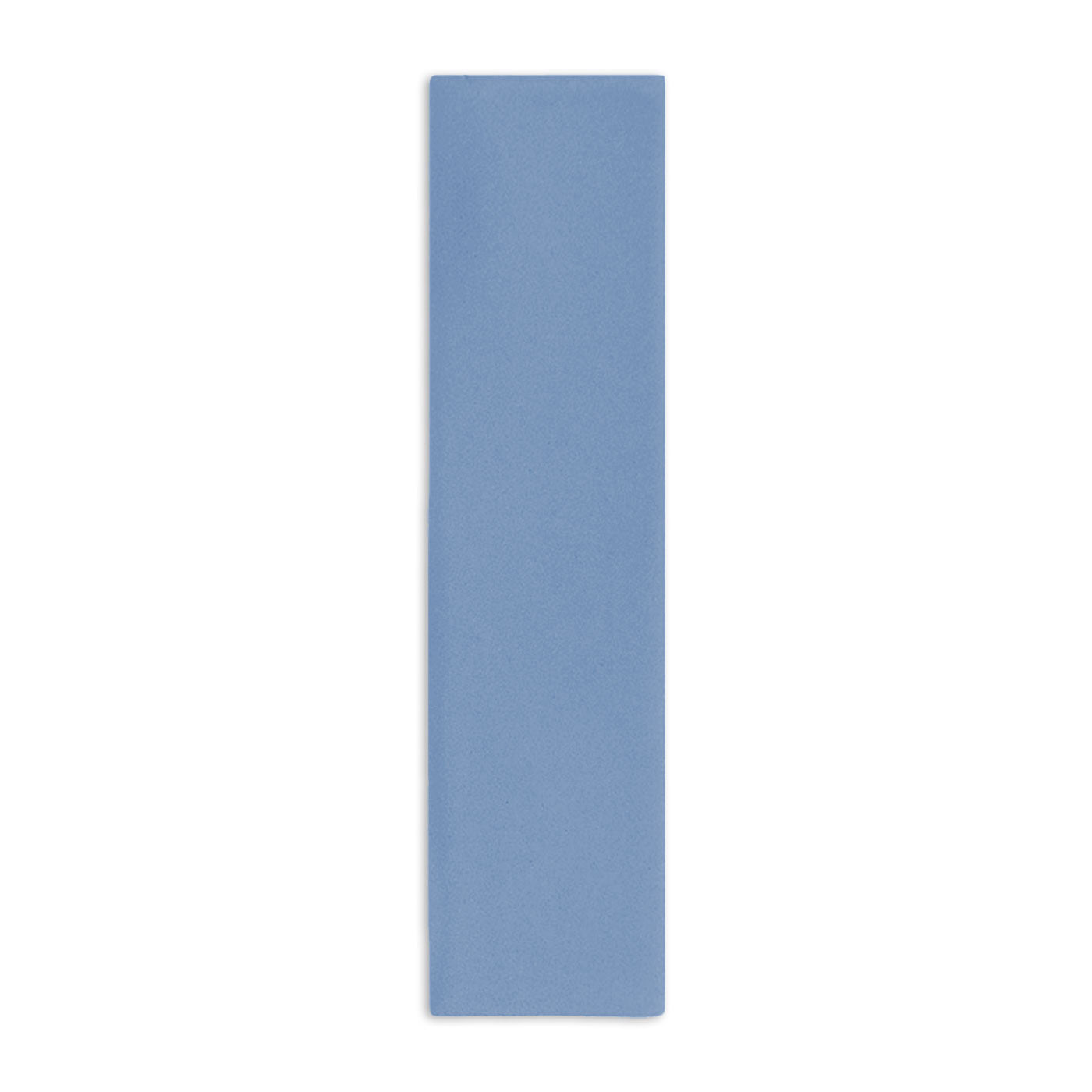 Denim blue rectangular clay tile by Clay Imports with a smooth, matte finish.