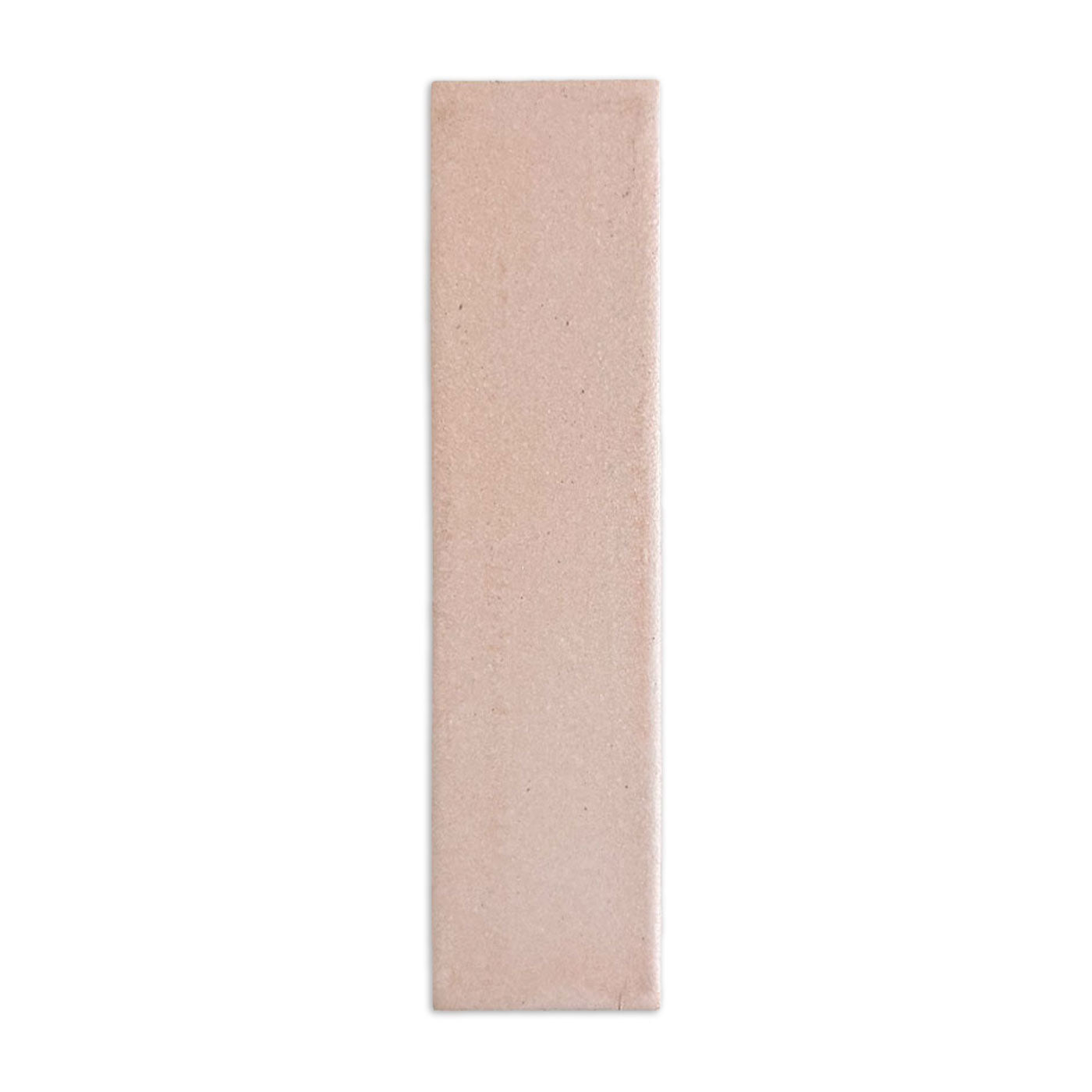 Opaque light beige rectangular clay tile by Clay Imports, with a natural, textured surface.