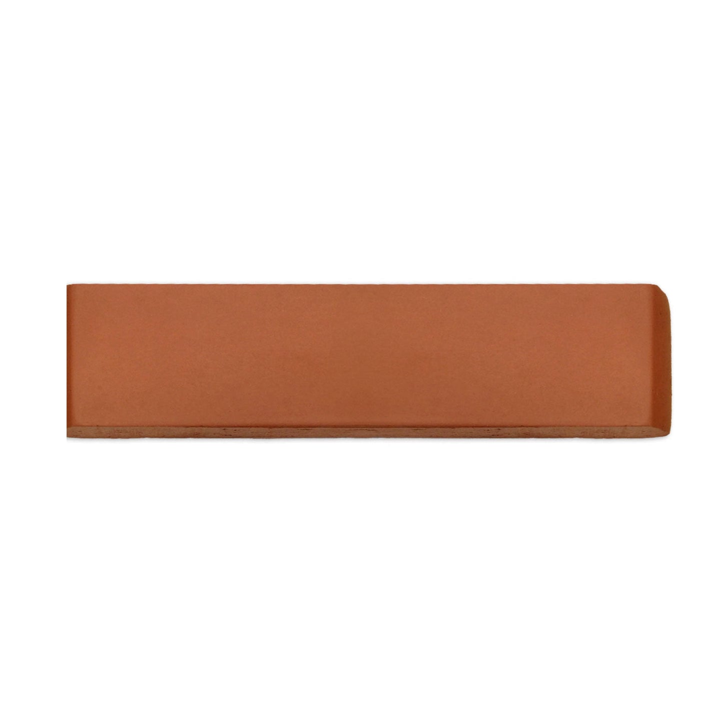 D'Hanis Red Satin Terracotta Bullnose