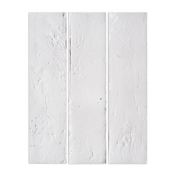[Bundle] Glazed Antique White Matte 3"x12" | 19.75 SF