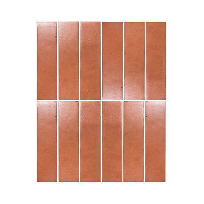 D'Hanis Red Terracotta 3"x12"