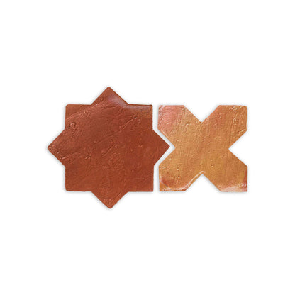 Mini Star & Cross Antique Satin 3.5