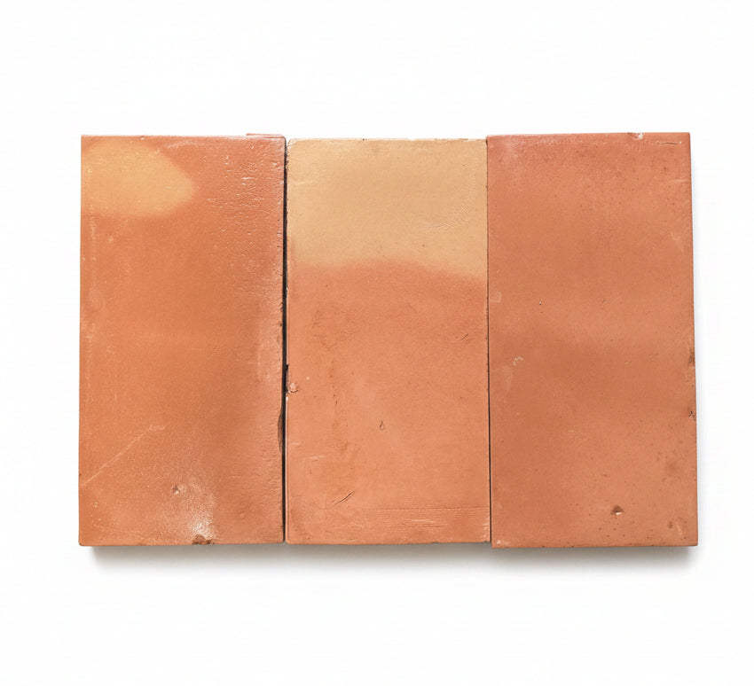 [Bundle] Pressed Terracotta Red Gloss 6x11 | 235 SF
