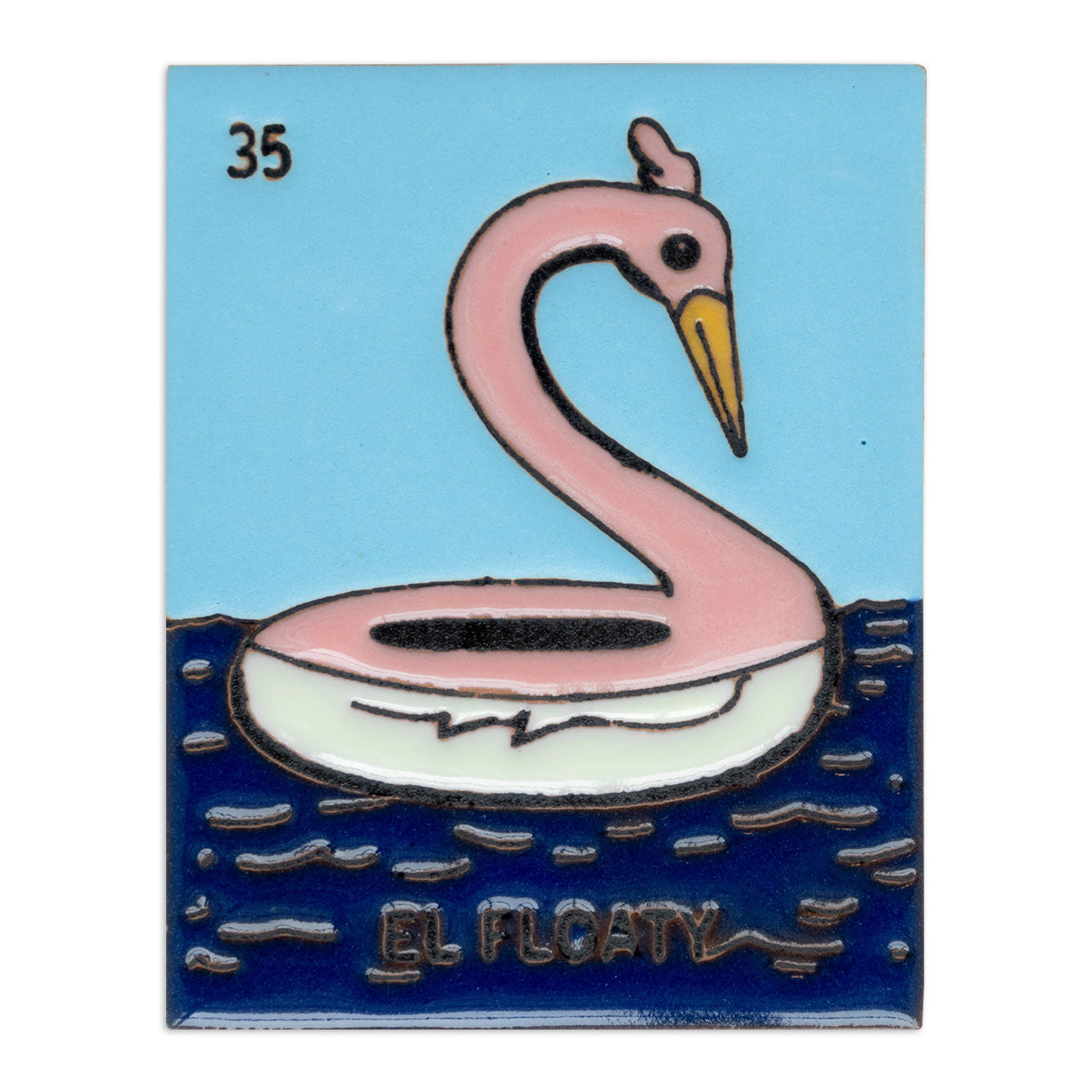 Millennial Lotería Relief Tiles