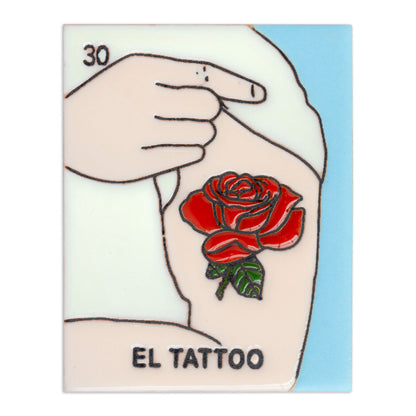 Millennial Lotería Relief Tiles