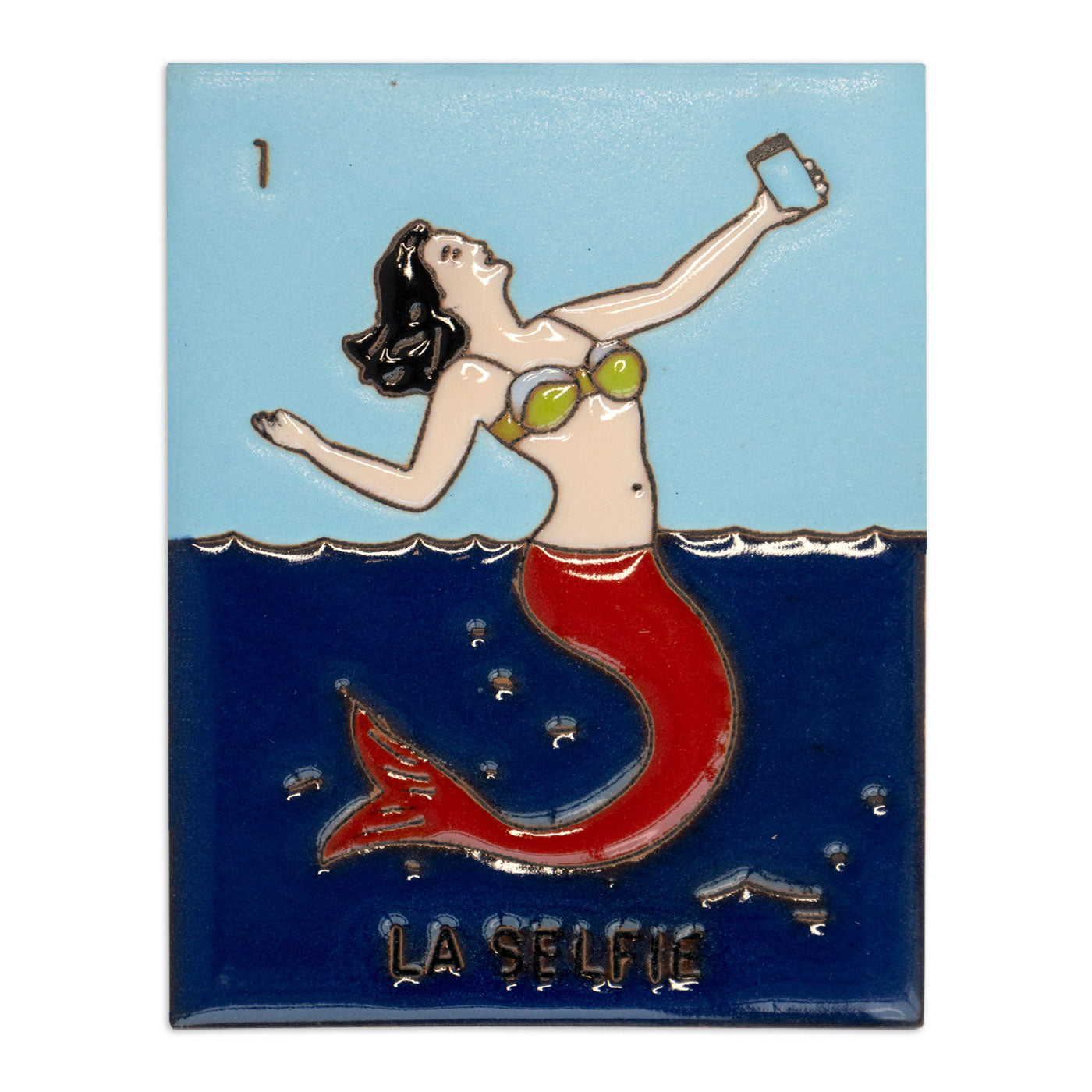 Millennial Lotería Relief Tiles