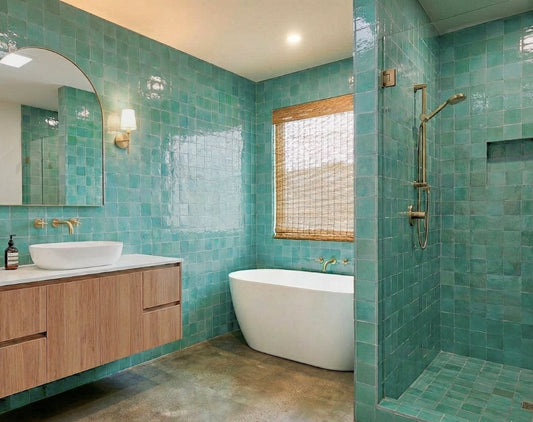 Saltillo Zellige Light Green 4x4