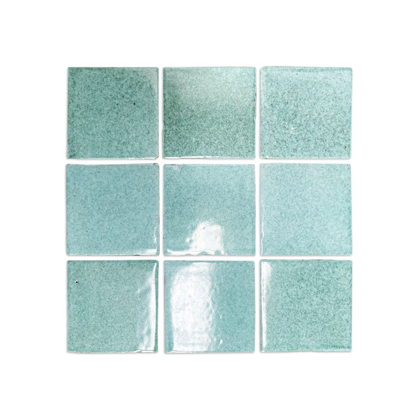 ルネ ﾗｲﾄｸﾞﾘｰﾝ TISSUE ｺｯﾄﾝ混 ﾂｲｰﾄﾞ 6223940 ﾎﾞﾚﾛ 34 Zellige Tile - Square - Light Green 4