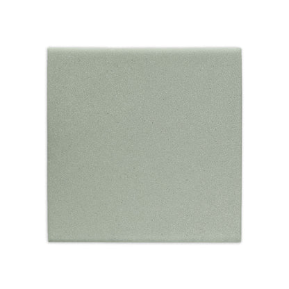 Light green Agave square clay tile by Clay Imports, featuring a matte and subtly speckled texture.