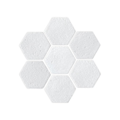 [Bundle] Glazed Hex Chalk 4" | 6.5 SF