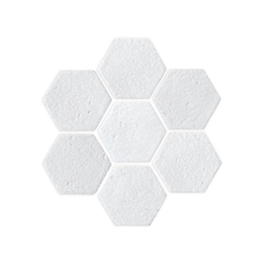 [Bundle] Glazed Hex Chalk 4" | 6.5 SF