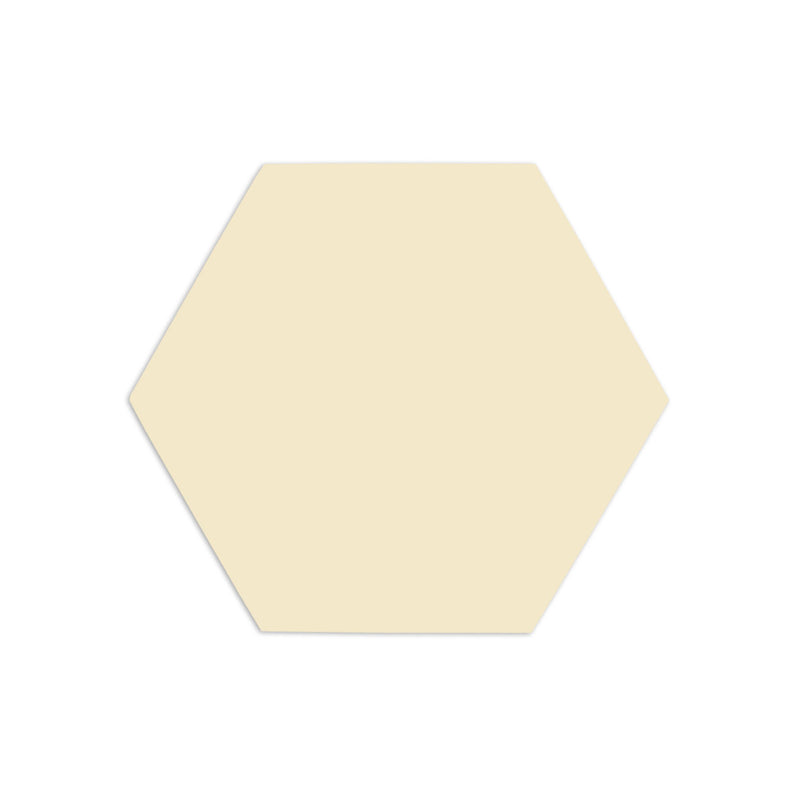 Hexagon Blanco Mexicano 4"