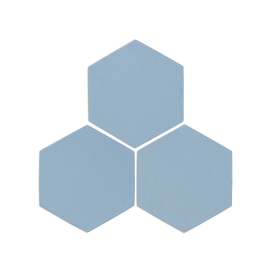 Hexagon Blue Agate 4