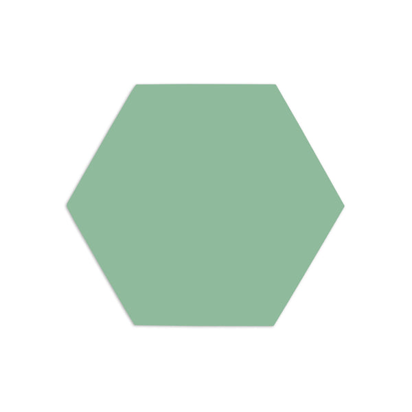 Hexagon Jade 4"