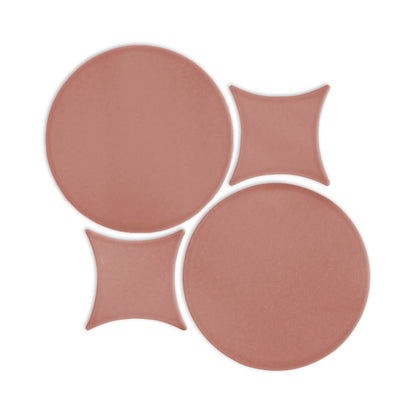 Rombo & Circle Combo Pink Granite 8