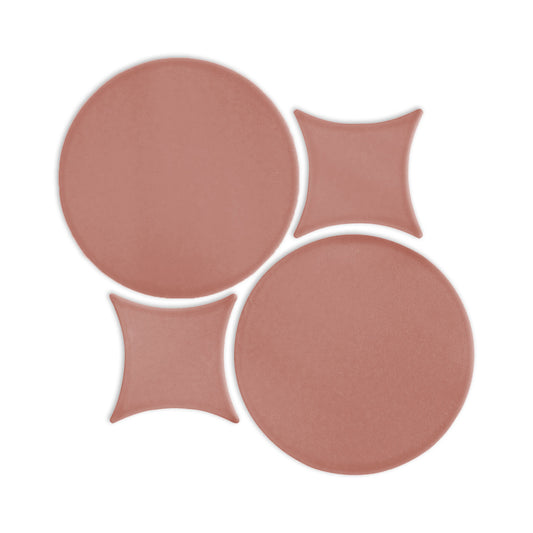 Rombo & Circle Combo Pink Granite 8