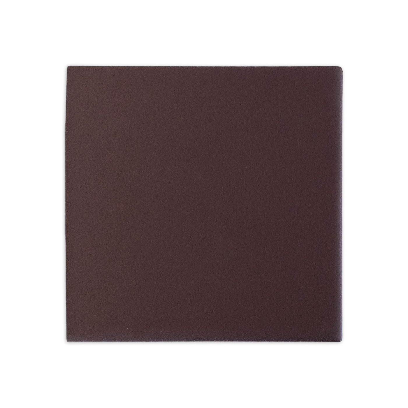 A square saddle-colored clay tile by Clay Imports with a finely textured matte surface, shown on a white background.