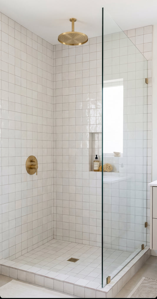 Saltillo Zellige White Gloss 4x4