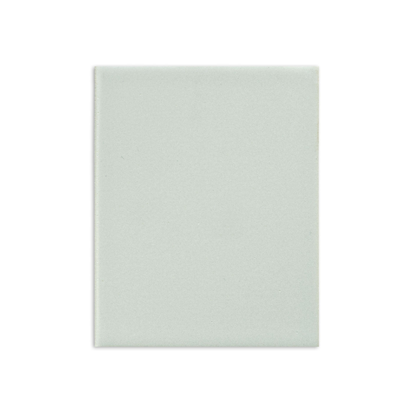 Light greenish-grey matte 4x5 tile by Clay Imports with a subtle textured surface.