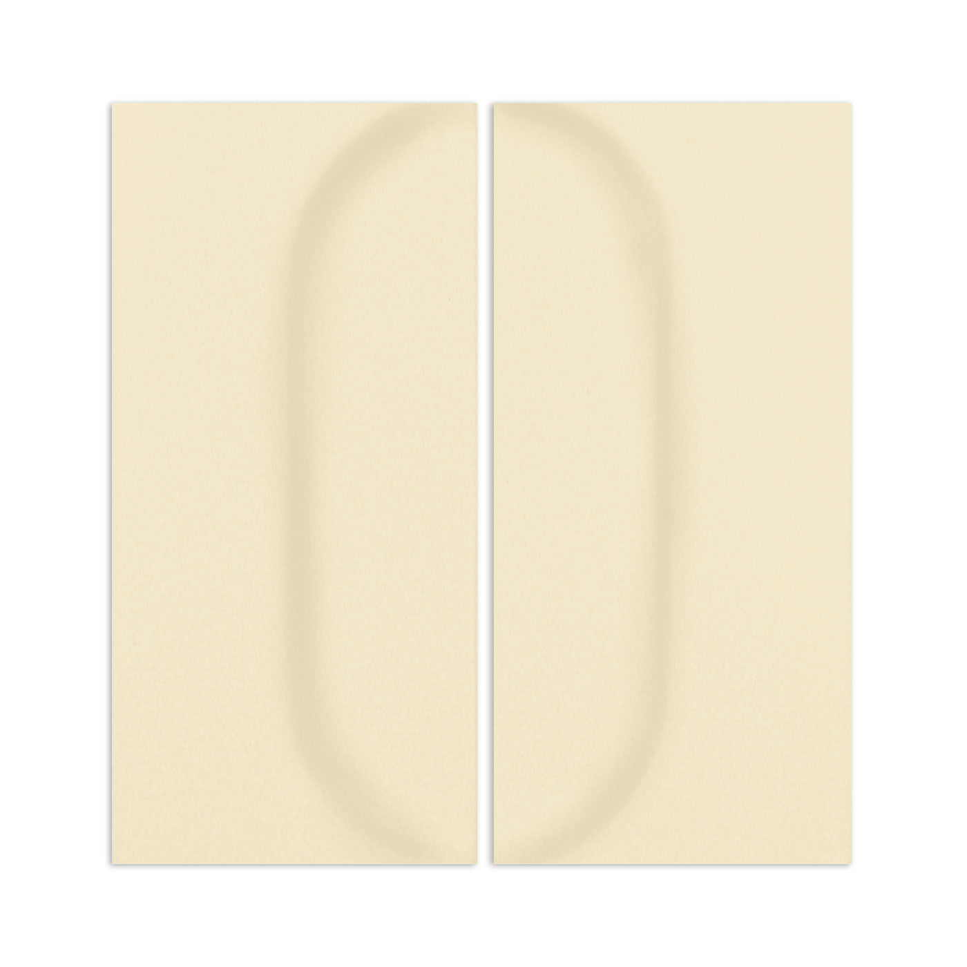 Oval Blanco Mexicano 4"x8"