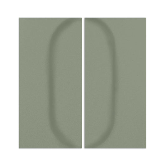 Oval Rucksack Green 4x8