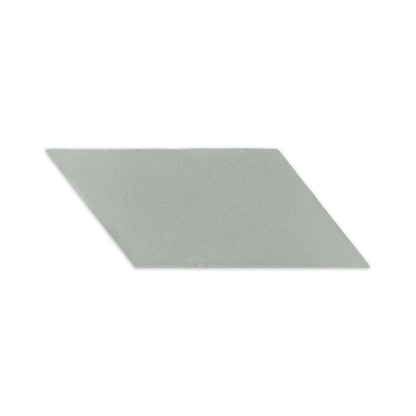 Agave parallelogram clay tile by Clay Imports with a fine textured surface and a soft shadow.