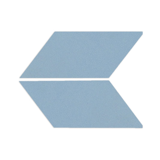 Parallelogram Blue Agate 4x8