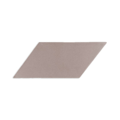 Boot Brown parallelogram clay tile by Clay Imports, featuring a fine-grained matte texture.