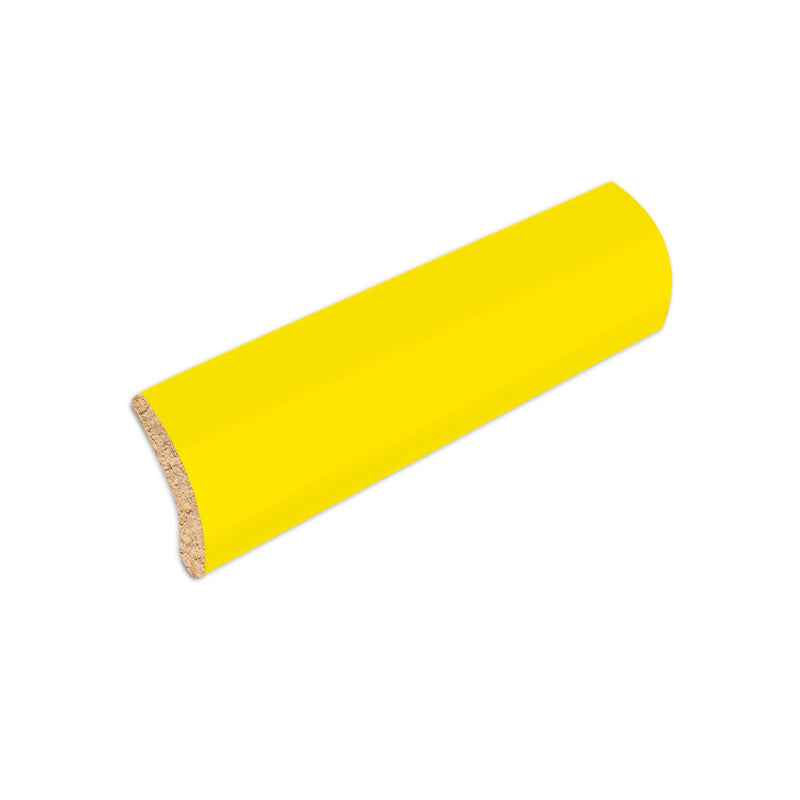 Quarter Round Yellow Gloss 4"