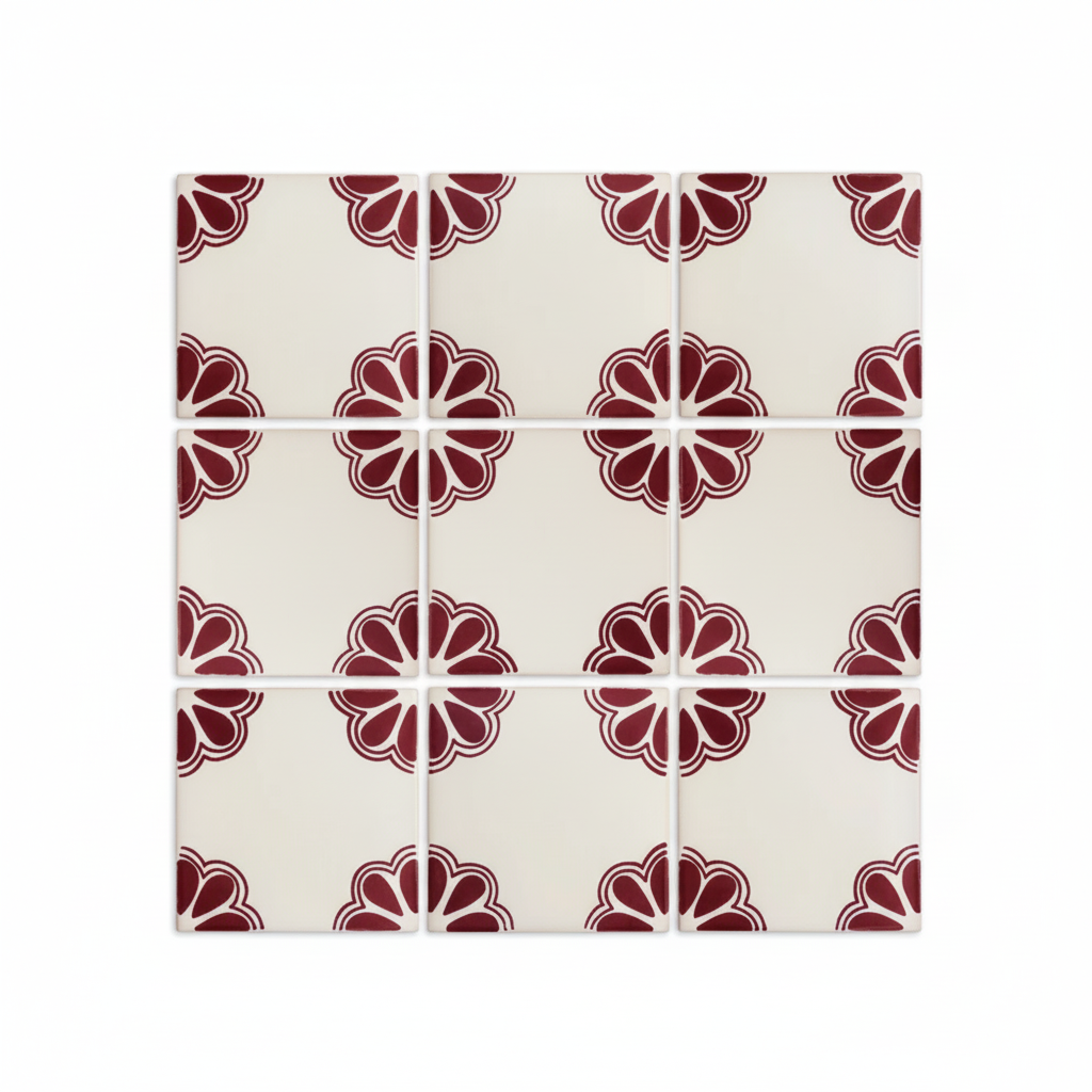 Talavera Alamos Oxblood 4.25x4.25