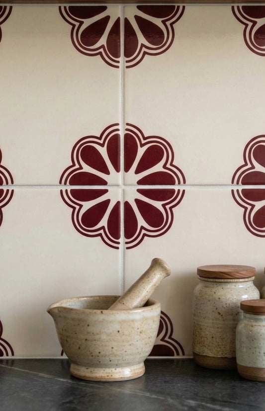 Talavera Alamos Oxblood 4.25x4.25