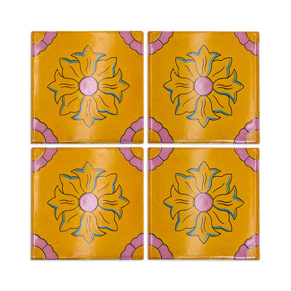 Talavera Girasol 4.25x4.25