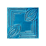 Granada Turquoise Crackle 4"x4"